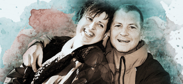 Marion und Oliver - Arm in Arm